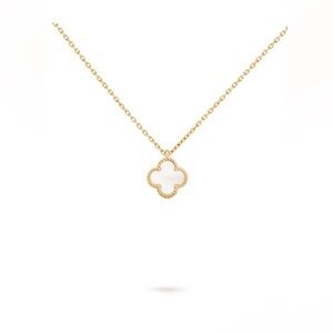 Van Cleef and Arpels Sweet Alhambra, white mother of pearl